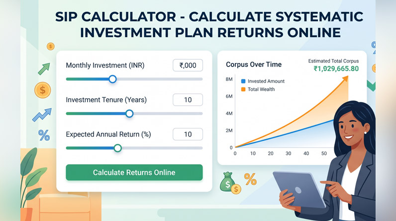 SIP Calculator – Calculate Systematic Investment Plan Returns Online SIP Calculator Calculate Systematic Investment Plan Returns Online